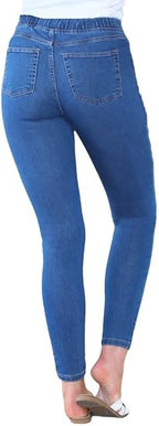 Women’s Sculpted High-Rise Stretch Jeggings – Sleek Pull-On Denim