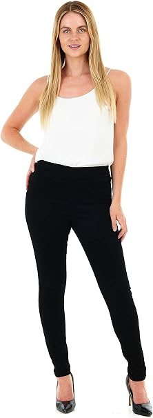 Women’s Pull-On Skinny Fit Denim Jeggings – Sculpting Stretch Jeans