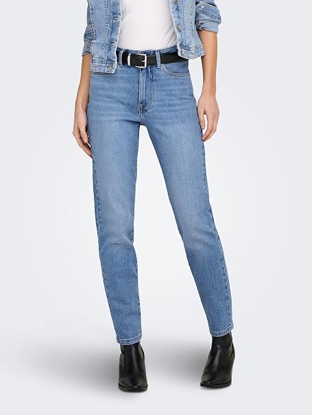 Women’s Stretch Cotton Denim Jeans – Classic Everyday Fit