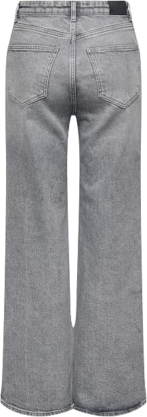 Women’s Wide-Leg Denim Jeans – Classic Everyday Style with Belt Loops